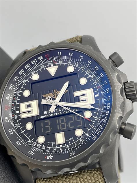 breitling professional chronospace blacksteel|Breitling chronospace military edition.